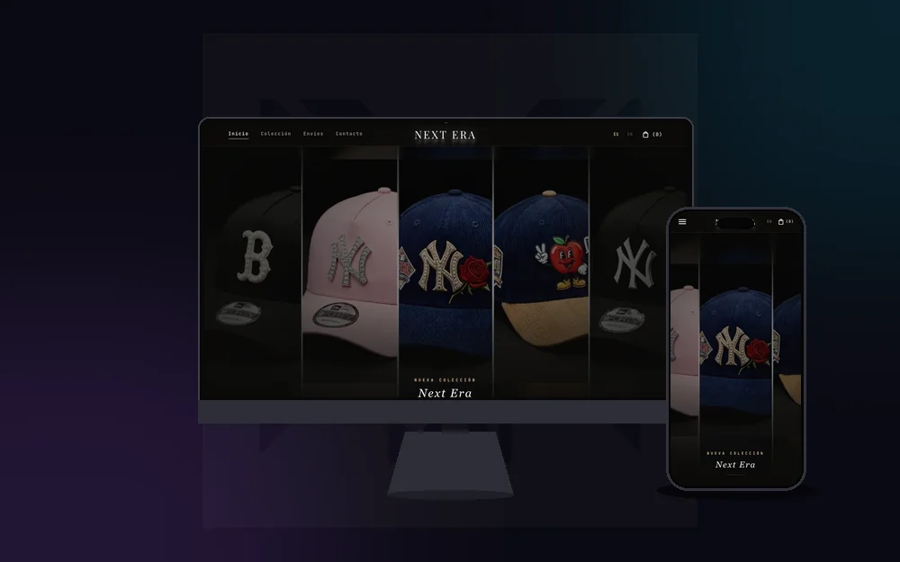 Diseño web premium en Mallorca - Vista previa de NEXT ERA